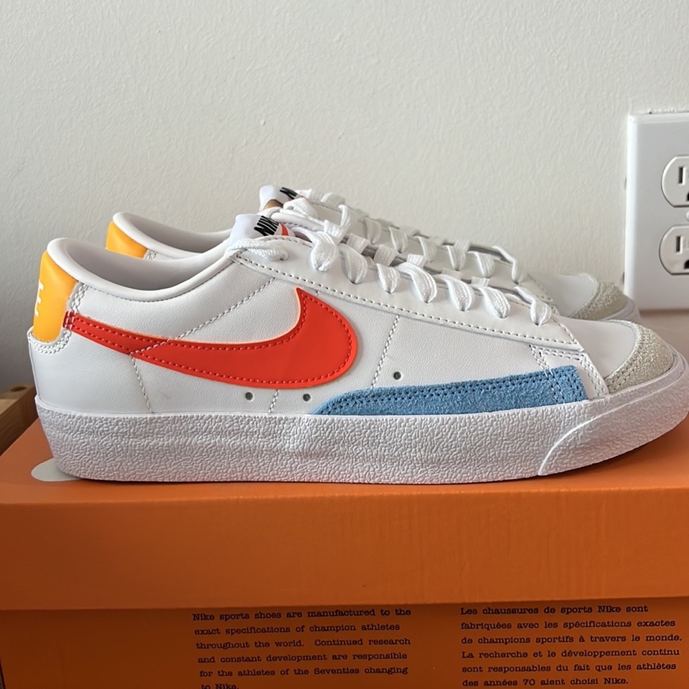 Nike Blazer Sneakers - Multi Color, Women’s 7.5 (New with Box, Never Worn)